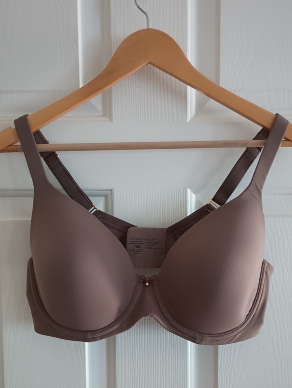 Soma Embraceable Perfect Coverage Bra In Mochaccino Size 40D